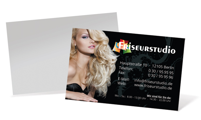 1212020227 Visitenkarte "Diamanten" Landscape Visitenkarte "Diamanten" Landscape