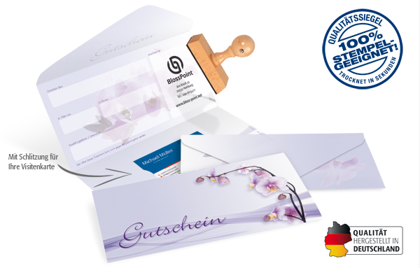 Gutscheinkarte Classic "süße Brise" Gutscheinkarte Classic "süße Brise"