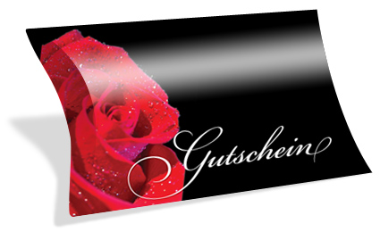 1232010124 Gutscheinkarte Etui "einsame Rose" Gutscheinkarte Etui "einsame Rose"