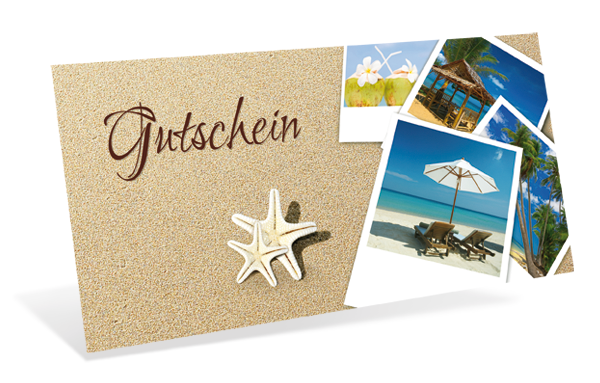 Gutscheinkarte Classic "Beachside"