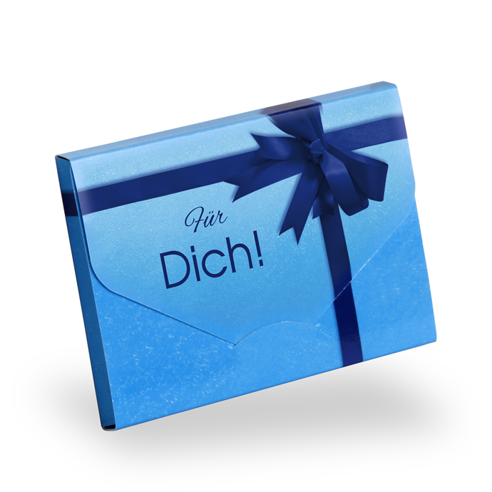 Gutscheinkarte Cute Case "blue surprise" individuell Gutscheinkarte Cute Case "blue surprise" individuell