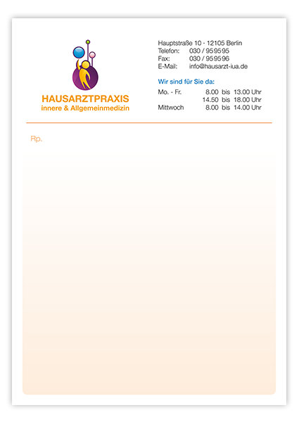 1225010601 Privatrezept Classic mit Eindruck Privatrezept Classic mit Eindruck