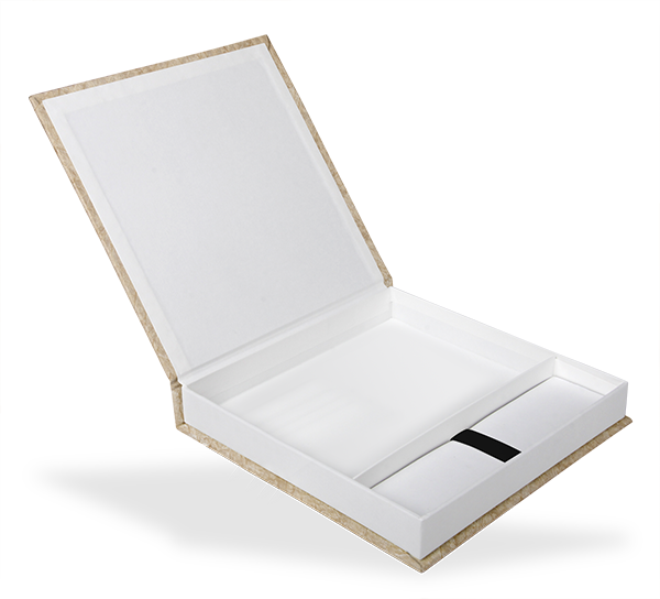 USB-Klappschachtel 20 x 20 cm, ohne Bildausschnitt, Innenschachtel & Inlay weiß USB-Klappschachtel 20 x 20 cm, ohne Bildausschnitt, Innenschachtel & Inlay weiß