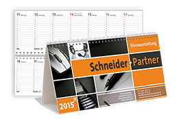Tischquerkalender 