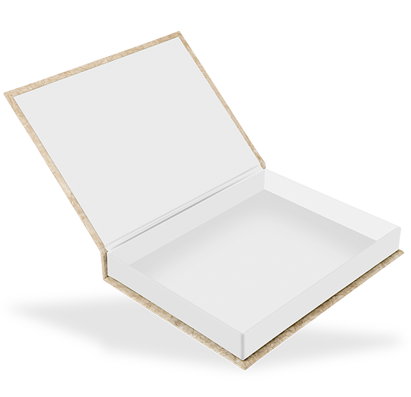 Klappschachtel 20 x 26 cm, mit Bildausschnitt, Innenschachtel weiß Klappschachtel 20 x 26 cm, mit Bildausschnitt, Innenschachtel weiß