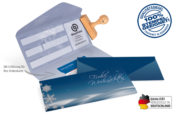 Gutscheinkarte Classic "frohe Weihnachten" Gutscheinkarte Classic "frohe Weihnachten"