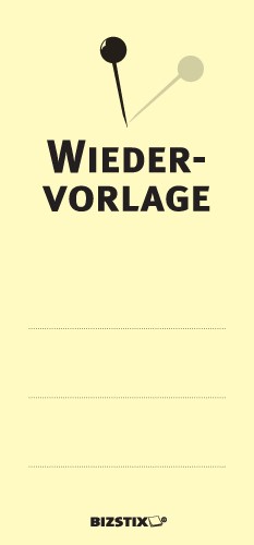 1301010135 BIZSTIX® Business Haftnotizen "Wiedervorlage" BIZSTIX® Business Haftnotizen "Wiedervorlage"