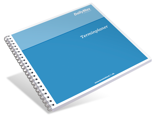 DailyMax Terminplaner 2/15 - datiert für 2026