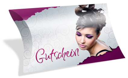 Gutscheinkarte Etui "curly sue"