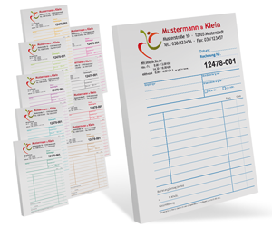 1219010103 Quittungsblock #3 optional nummeriert Quittungsblock #3 optional nummeriert