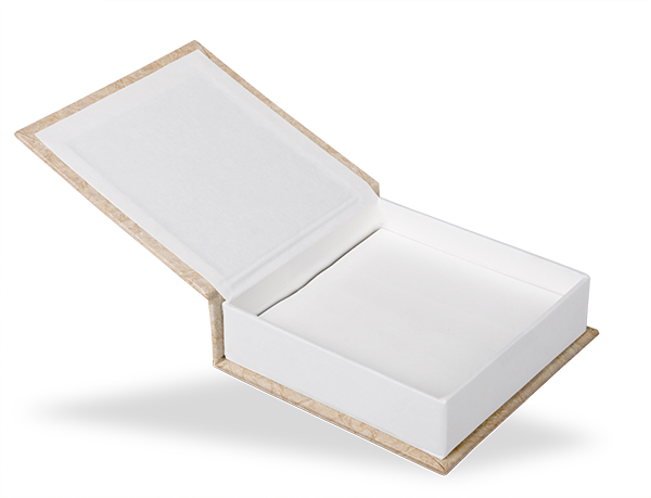 USB-Klappschachtel 11 x 11 cm, Innenschachtel und Inlay weiß USB-Klappschachtel 11 x 11 cm, Innenschachtel und Inlay weiß