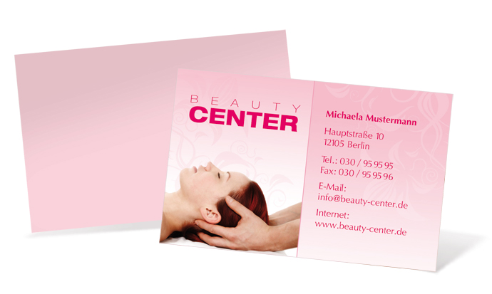 1212020160 Visitenkarte "Wohlfühlmomente" Landscape Visitenkarte "Wohlfühlmomente" Landscape