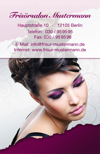 1212010170 Visitenkarte "curly sue" Visitenkarte "curly sue"