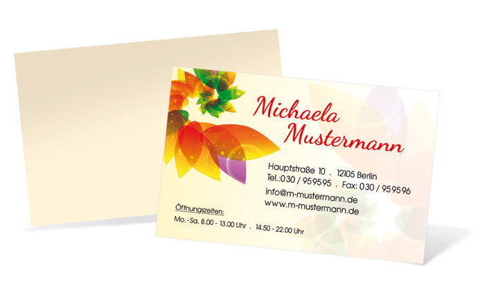 1212020288 Visitenkarte "abstract style" Landscape Visitenkarte "abstract style" Landscape