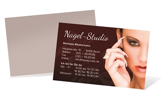 1212020141 Visitenkarte "Elegance" Landscape Visitenkarte "Elegance" Landscape