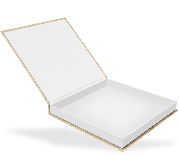 Klappschachtel 25 x 25 cm, ohne Bildausschnitt, Innenschachtel weiß Klappschachtel 25 x 25 cm, ohne Bildausschnitt, Innenschachtel weiß