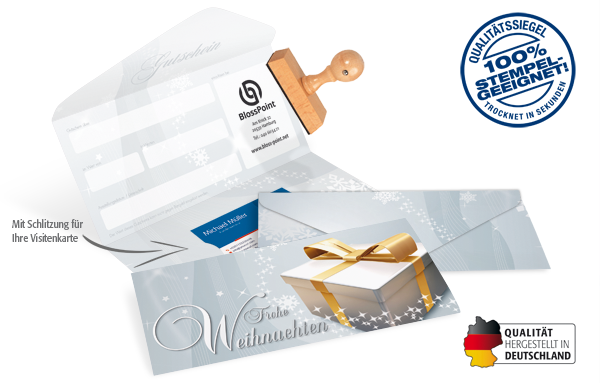 Gutscheinkarte Classic "Weihnachtszauber" Gutscheinkarte Classic "Weihnachtszauber"