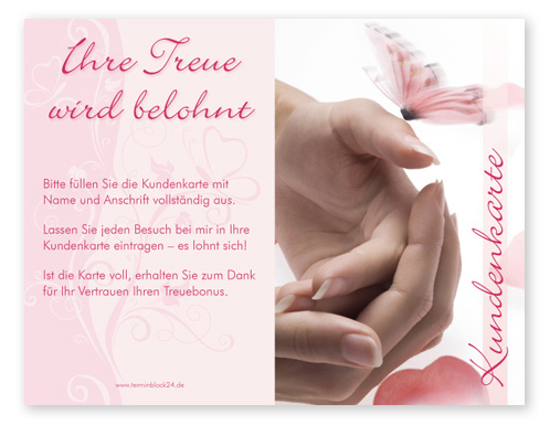 Kundenkarte "Harmonie" Kundenkarte "Harmonie"