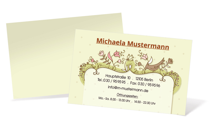 1212020291 Visitenkarte "vintage sign" Landscape Visitenkarte "vintage sign" Landscape