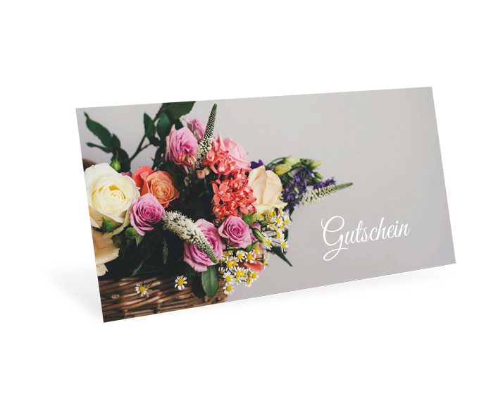 1209010354 Gutscheinkarte Classic "Blumenfrische" Gutscheinkarte Classic "Blumenfrische"
