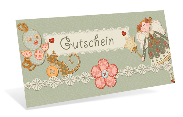 1209010333 Gutscheinkarte Classic "gute Fee" Gutscheinkarte Classic "gute Fee"