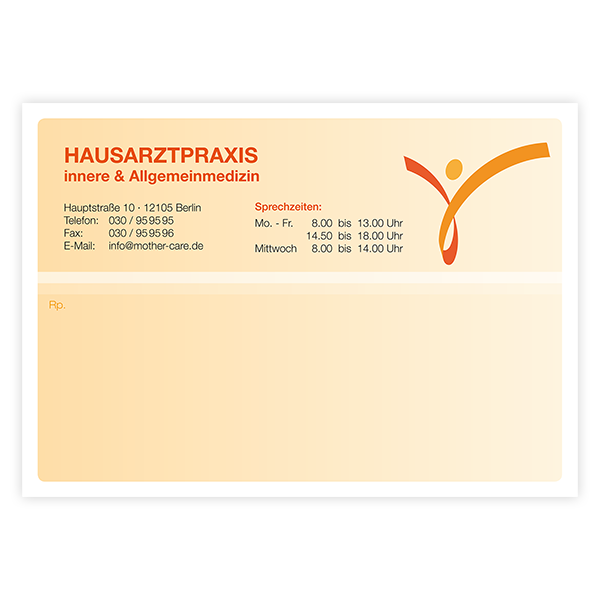 Privatrezepte Classic mit Eindruck Privatrezepte Classic mit Eindruck