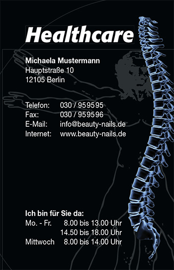 1212010149 Visitenkarte "Da Vinci" Visitenkarte "Da Vinci"