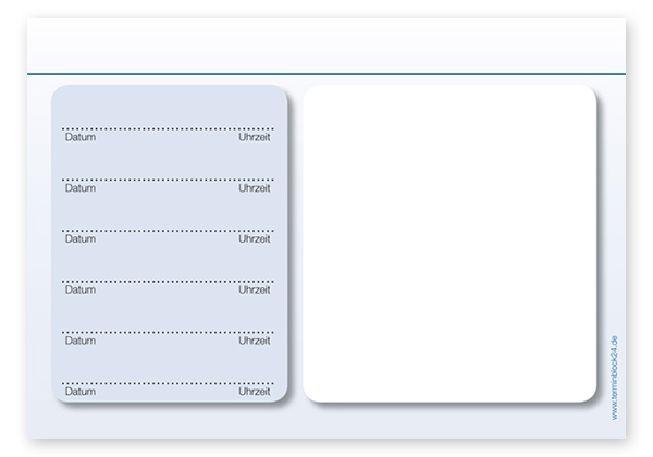 Terminzettel Classic #4.6 Terminzettel Classic #4.6