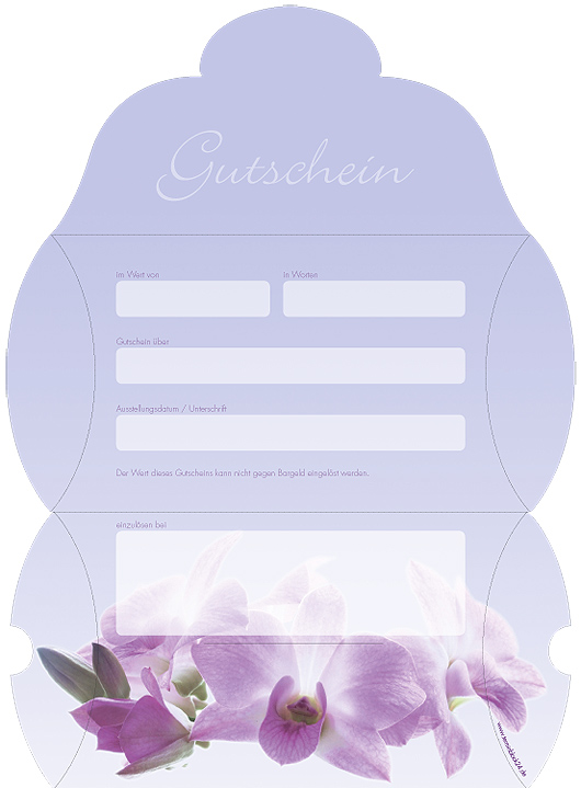 Gutscheinkarte Etui "süße Brise" Gutscheinkarte Etui "süße Brise"