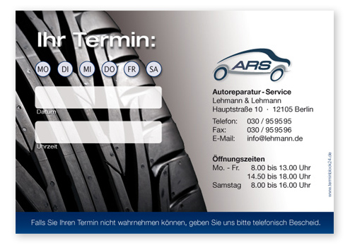 1214010129 Terminzettel "Grip" - 1 Termin mit Wochentagen Terminzettel "Grip" - 1 Termin mit Wochentagen