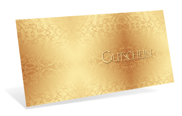 Gutscheinkarte Classic "Goldrausch"