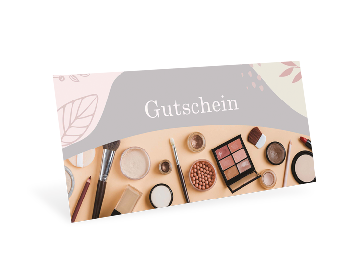 1208010370 Gutscheinkarte Classic "Make-up" individuell Gutscheinkarte Classic "Make-up" individuell