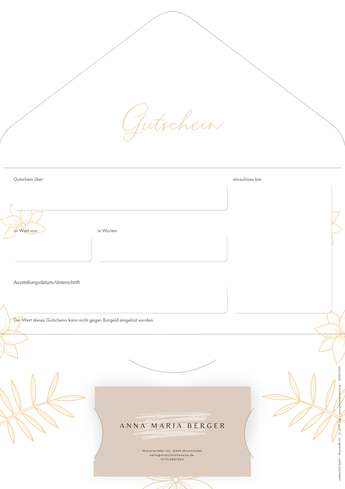 Gutscheinkarte Classic "Verlobungsring" individuell Gutscheinkarte Classic "Verlobungsring" individuell