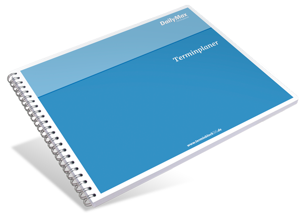 DailyMax Terminplaner 3/15 - datiert für 2026