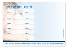 1215010624 Terminzettel "healthy Smiles" - 6 Termine Terminzettel "healthy Smiles" - 6 Termine