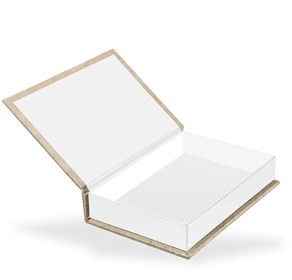 Klappschachtel 10 x 14 cm, mit Bildausschnitt, Innenschachtel weiß Klappschachtel 10 x 14 cm, mit Bildausschnitt, Innenschachtel weiß