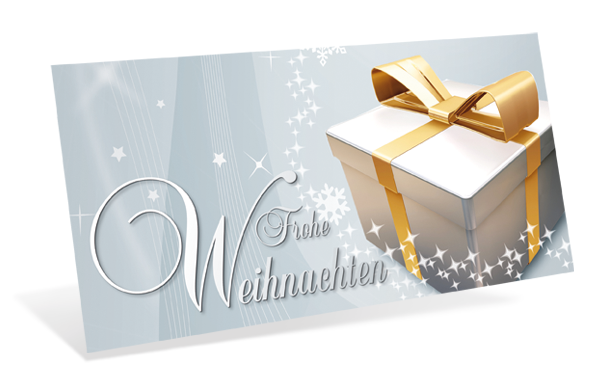Gutscheinkarte Classic "Weihnachtszauber" Gutscheinkarte Classic "Weihnachtszauber"