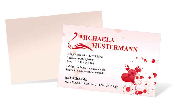 1212020316 Visitenkarte "lieblich" Landscape Visitenkarte "lieblich" Landscape