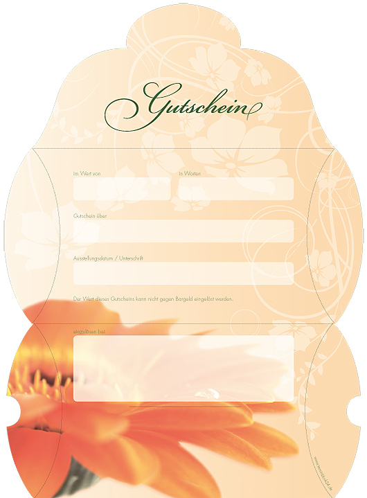 Gutscheinkarte Etui "Frühlingsduft" Gutscheinkarte Etui "Frühlingsduft"