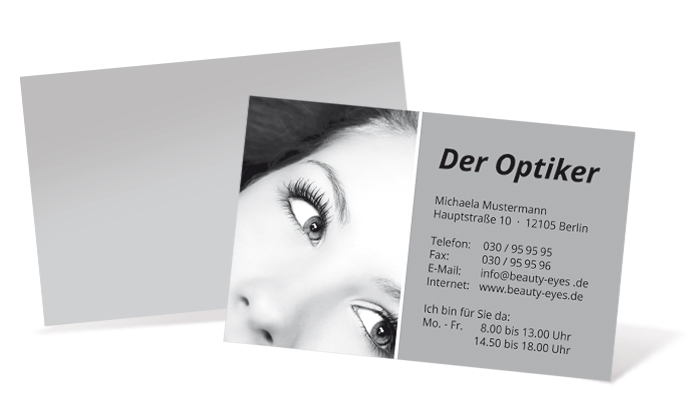 Visitenkarte "Augenblick" Landscape Visitenkarte "Augenblick" Landscape