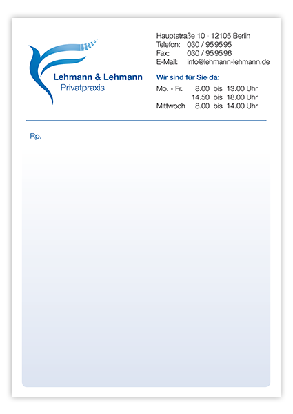 1225010604 Privatrezept Classic mit Eindruck Privatrezept Classic mit Eindruck